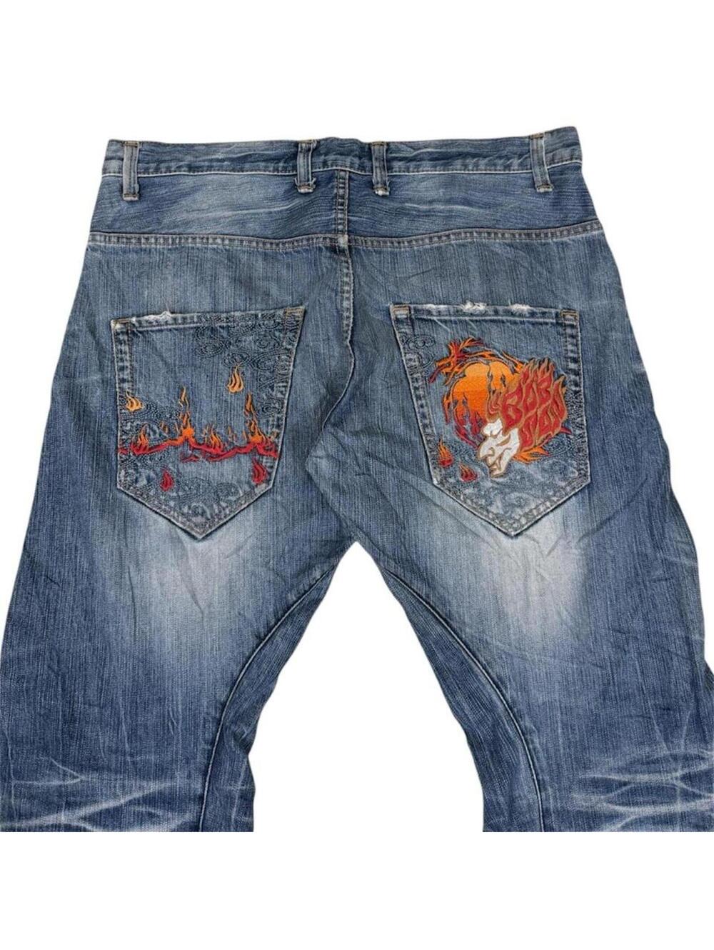 Japanese vintage Bobson rare denim jeans